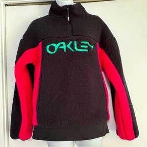 OAKLEY TNP Ember Women's Half Zip RC Fleece XS Snow weather winter cold soft